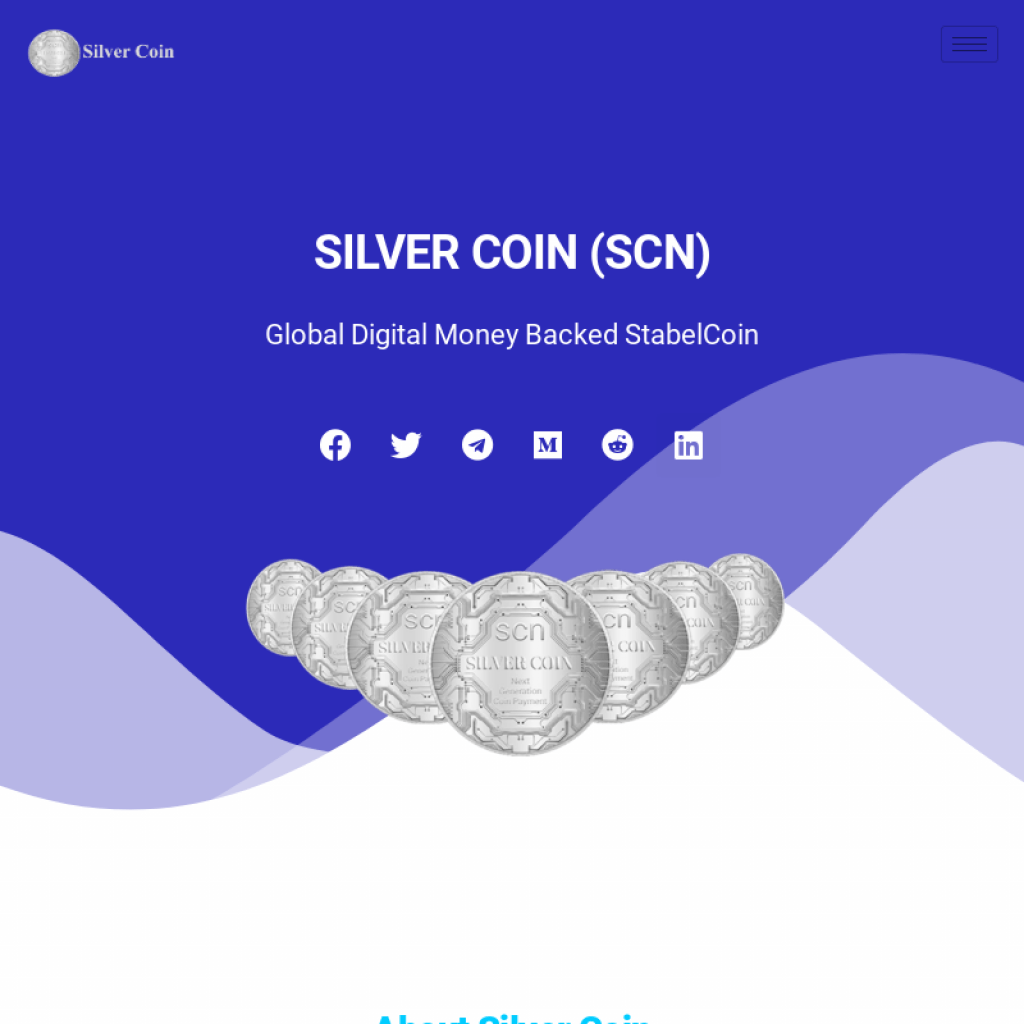 Silver Coin Airdrop - Get Free 100 SCN Coins (≈100 USD)