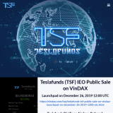 Teslafunds ICO