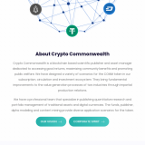 Crypto Commonwealth ICO