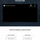 Ghost Talk ICO