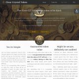Clear Crystal Token ICO