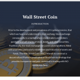 Wall Street Coin ICO